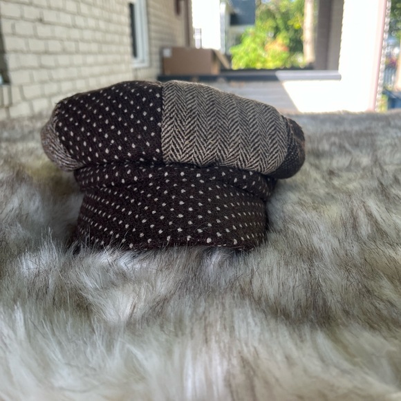 Mixed Pattern Newspaper Boy Style Cap - Picture 7 of 7